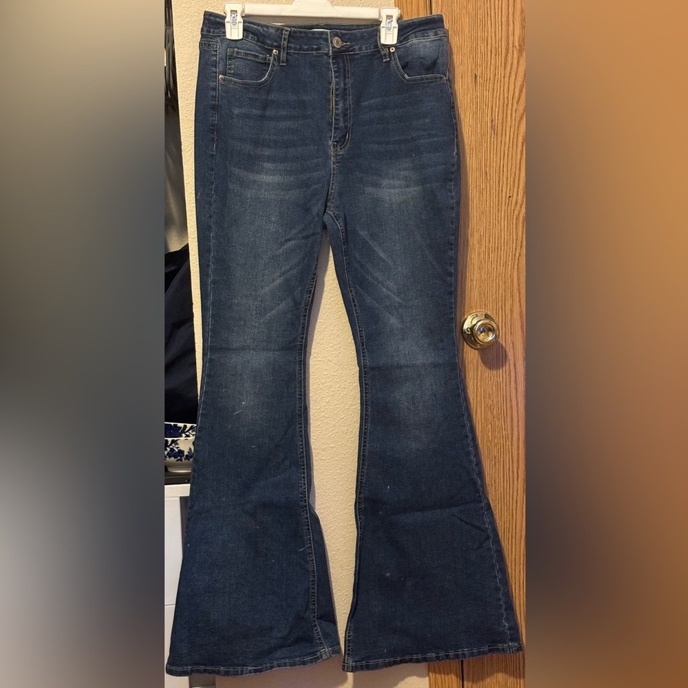 High-Rise Flare Jeans